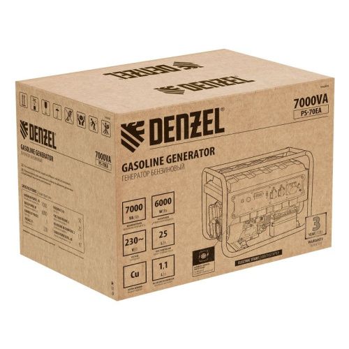 Генератор бензиновый Denzel PS 70 EA-Tehinstrument