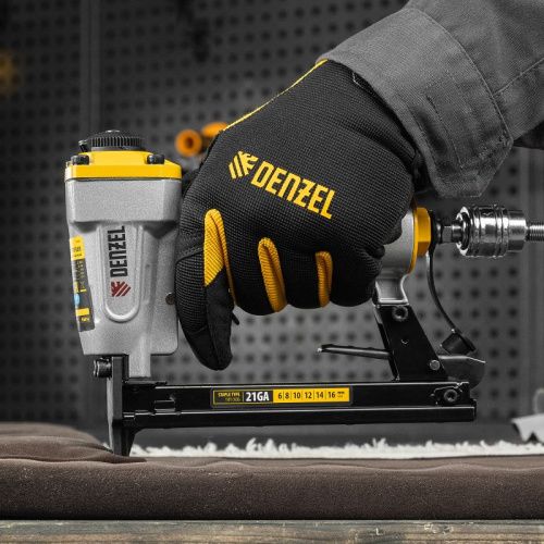 Степлер пневматический PS8016 для прямоугольных скоб 21GA от 6 до 16 мм Denzel-Tehinstrument