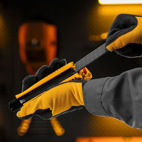 Лезвия, 18 мм, сталь SK5 - 0,5 мм, 10 штук Denzel-Tehinstrument