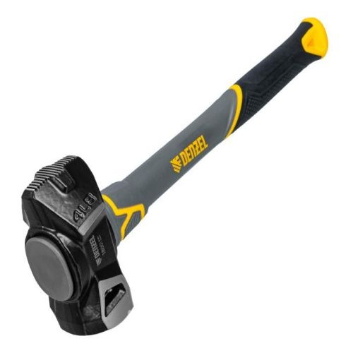 Кувалда с клиновидным бойком 1,8 кг, фибергласовая рукоятка c TPR Denzel-Tehinstrument