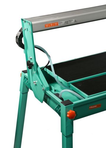 Станок плиткорезный электрический TC25102PC  Sturm 1,5кВт, диск 250 мм, стол 1060x468 мм, вод. охлаждение-Tehinstrument