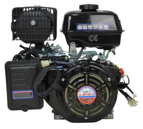 Двигатель Lifan 192F-2, вал ?25мм, катушка 11 Ампер-Tehinstrument