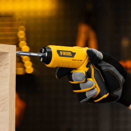 Отвертка аккумуляторная Denzel CSH-3.6, 54 биты, Li-Ion, 3,6 В-Tehinstrument