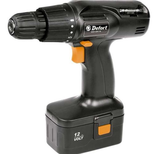 Аккумуляторный шуруповерт Defort DCD-12N-7-B (дрель-шуруповерт Дефорт 12н-7), 98299786-Tehinstrument