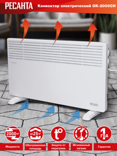 Конвектор РЕСАНТА ОК-2000СН-Tehinstrument