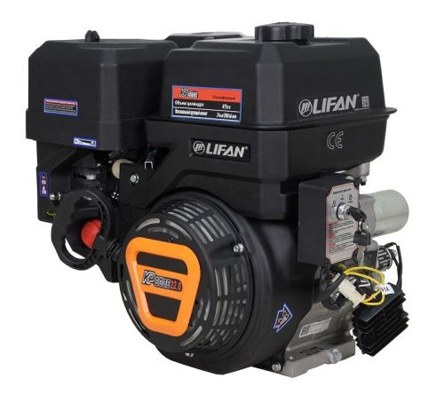 Двигатель Lifan KP500E, вал ?25мм, катушка 7 Ампер-Tehinstrument