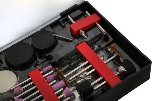 Набор насадок для гравера, универсальный, 100 предметов, кейс,  Sturm-Tehinstrument