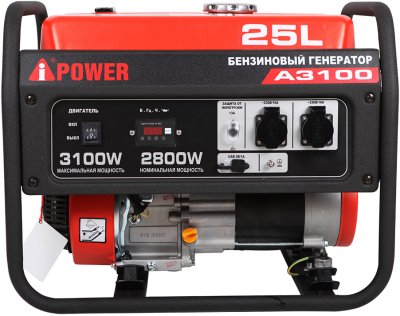 Портативный бензиновый генератор A-iPower A3100-Tehinstrument