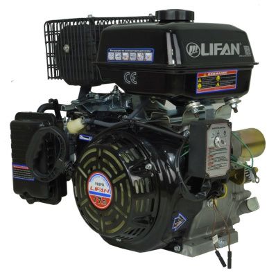 Двигатель Lifan 192FD, вал ?25мм, катушка 11 Ампер-Tehinstrument