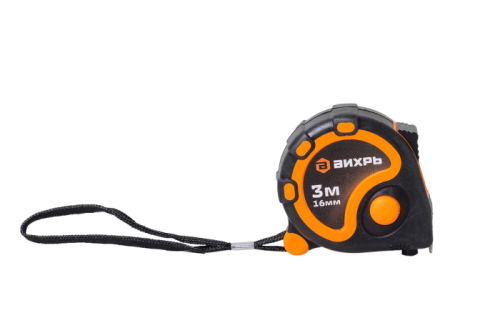 Рулетка ВИХРЬ 3м х 16мм-Tehinstrument