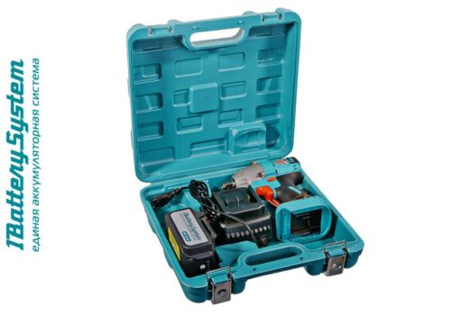 Аккумуляторный гайковерт  Sturm CD20350BLC 1BatterySystem-Tehinstrument