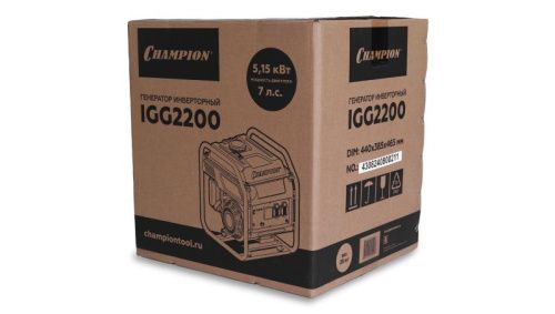 Инверторный генератор CHAMPION IGG2200-Tehinstrument
