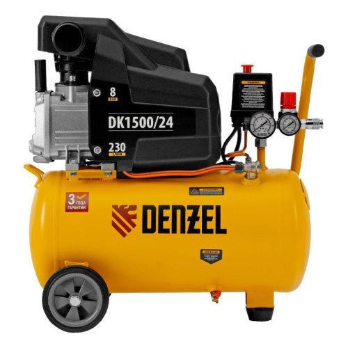 Компрессор воздушный Denzel DK1500/24, Х-PRO-Tehinstrument