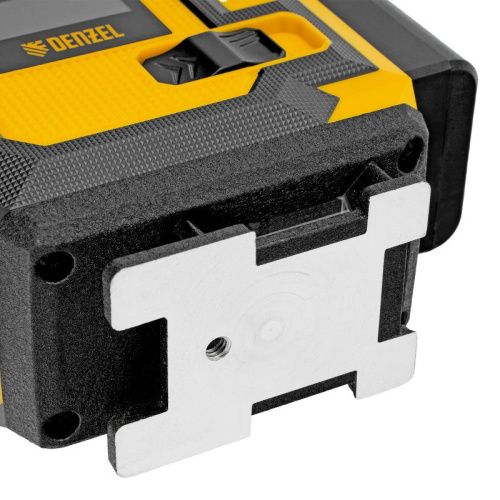 Лазерный уровень мультипризменный DLV-360-3C, 30 м, зеленый луч, Li-Ion 2,4 Aч, кейс// Denzel-Tehinstrument