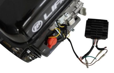 Двигатель Lifan 170F, вал ?20мм, катушка 3 Ампера-Tehinstrument