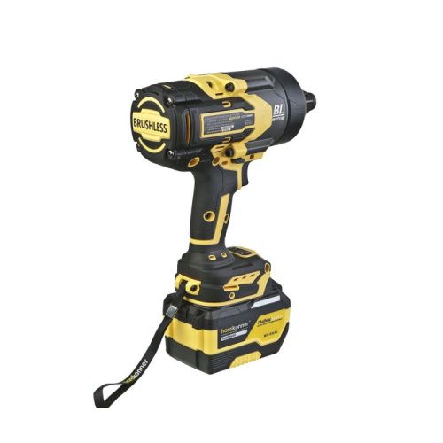 HCD201300BLC Гайковерт удар б/щ Hanskonner PLATINUM,18В,1BatterySystem, 1300Нм, 3/4",акк 6Ач+ЗУ-Tehinstrument