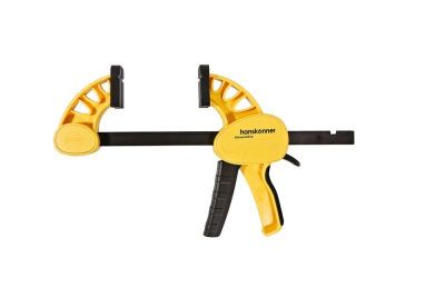 Струбцина быстрозажимная, 150мм, 180-200кгс, сжим-разжим, hanskonner-Tehinstrument