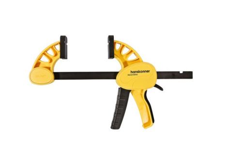 Струбцина быстрозажимная, 150мм, 180-200кгс, сжим-разжим, hanskonner-Tehinstrument