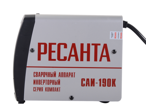 Сварочный аппарат инверторный Ресанта САИ 190К (компакт)-Tehinstrument