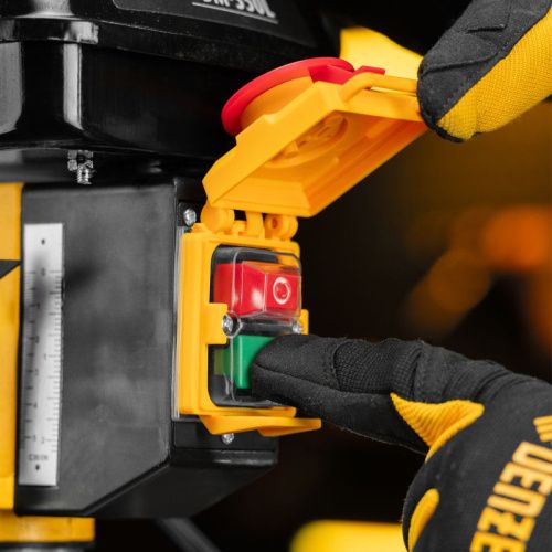 Станок сверлильный DDM-350L, 350 Вт, 13 мм, 5 ск., лазер, настольный Denzel-Tehinstrument