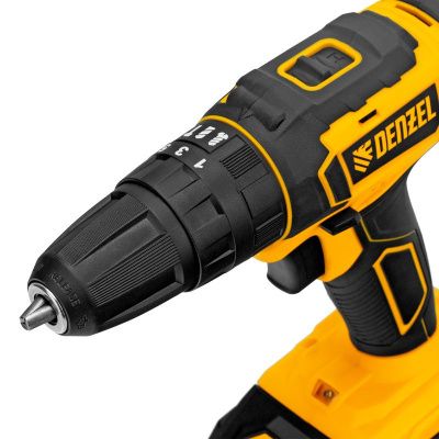 Дрель-шуруповерт аккумуляторная ударная Denzel CID-18-02BM-Tehinstrument