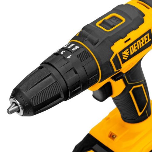 Дрель-шуруповерт аккумуляторная ударная Denzel CID-18-02BM-Tehinstrument