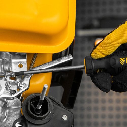 Отвертка, PH2х100 мм, S2, 3к рукоятка Denzel-Tehinstrument