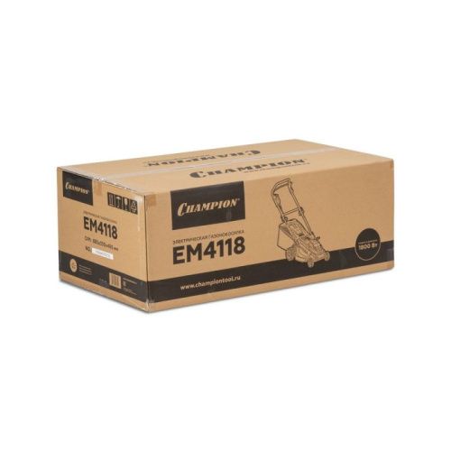 Электрическая газонокосилка CHAMPION EM4118-Tehinstrument