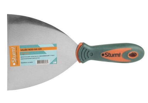 Шпательная лопатка 120 мм, 2-х компонентная рукоятка  Sturm-Tehinstrument