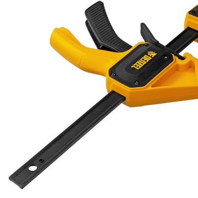 Струбцина F-образная, быстрозажимная, 150 х 55 мм, усиленный нейлоновый корпус Denzel-Tehinstrument