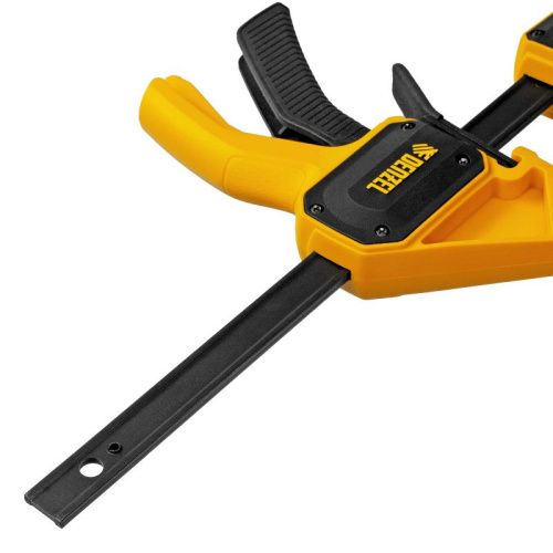 Струбцина F-образная, быстрозажимная, 150 х 55 мм, усиленный нейлоновый корпус Denzel-Tehinstrument