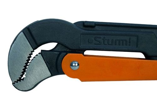 Ключ трубный рычажный 2", №3, 500мм, Тип S (45°), CrV сталь,  Sturm-Tehinstrument