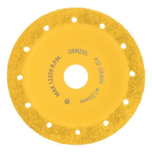 Чашка твёрдосплавная зачистная  Denzel,125 мм, наклонная, мелкое зерно #32-Tehinstrument