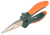 Тонкогубцы, 160мм, TPR рукоятки, никелированные,  Sturm-Tehinstrument