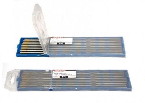 Вольфрамовый электрод WL-15 d.4.0x175mm GOLD, Aurora-Tehinstrument