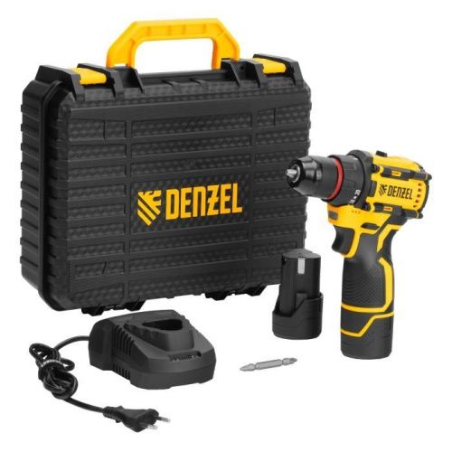 Дрель-шуруповерт аккумуляторная бесщет. CDH-BL-12, Li-Ion, 12 В Denzel-Tehinstrument