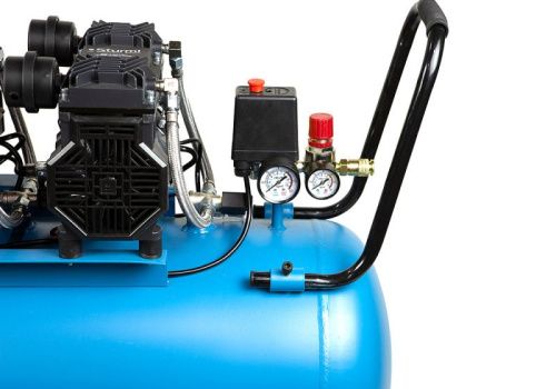 AC936100OLE Компрессор воздуш.безмасл.  Sturm 3х1500Вт,720л/мин, ресивер 100л, бесшумный-Tehinstrument