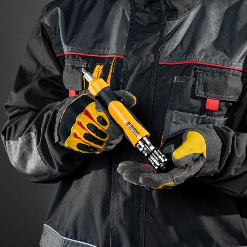 Отвертка реверсивная, механизм SmartPush 12 шт, S2 Denzel-Tehinstrument