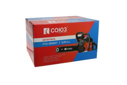 Бензопила СОЮЗ ПТС-99452Т-Tehinstrument