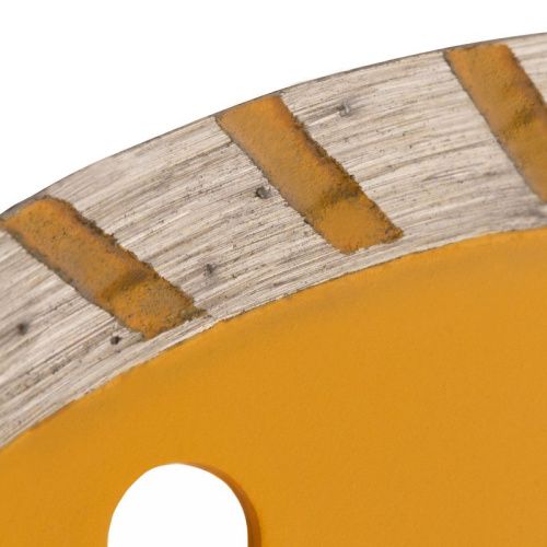 Диск алмазный, отрезной Turbo, 125 х 22.2 мм, сухая резка Denzel-Tehinstrument