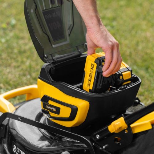 Газонокосилка аккумуляторная Denzel DLM-460 бесщеточная-Tehinstrument