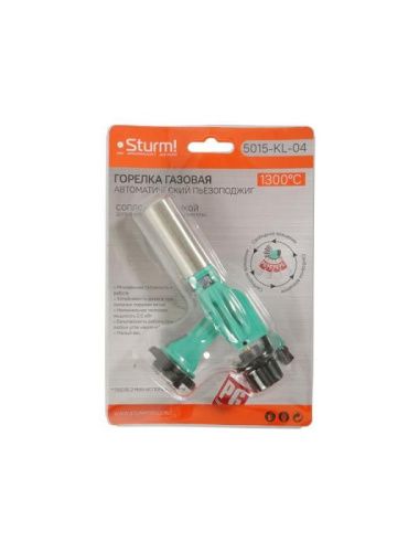 Насадка-горелка, пьезоподжиг, металлический корпус, керамика в сопле,  Sturm-Tehinstrument