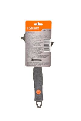 Разводной ключ с тонкими губками, 300 мм, зев 60мм, фосфатированный,  Sturm-Tehinstrument