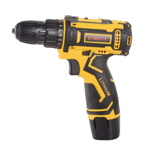 Дрель-шуруповерт Eurolux ДА-12/2Li-Tehinstrument