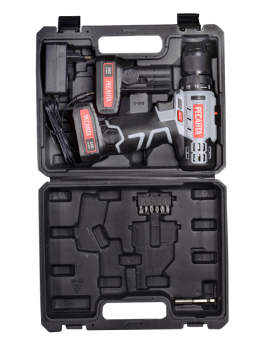 Дрель-шуруповерт аккумуляторная Ресанта ДА-24-2ЛК-Tehinstrument