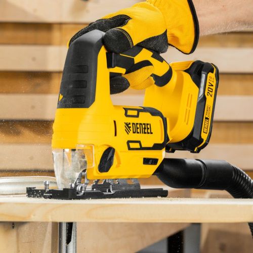 Лобзик аккумуляторный Denzel CJH-20-80, Li-Ion, 20 В-Tehinstrument