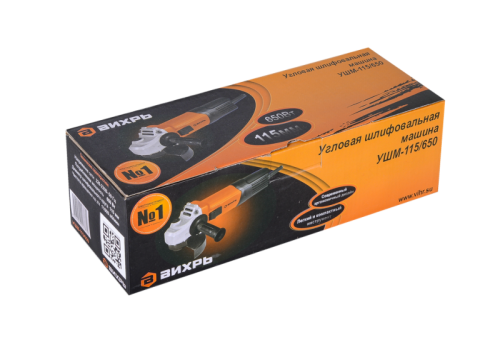 Углошлифовальная машина Вихрь УШМ-115/650-Tehinstrument