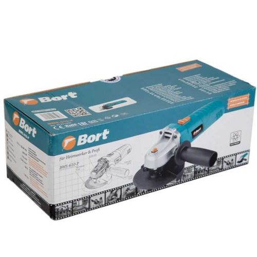 Угловая шлифовальная машина Bort BWS-610-P (болгарка Борт 610), 91271037-Tehinstrument