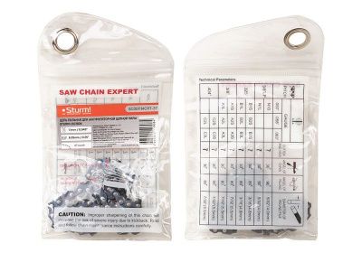 Цепь 37 звеньев, паз 1,1, шаг 1/4,  Sturm Для CSC1804-Tehinstrument