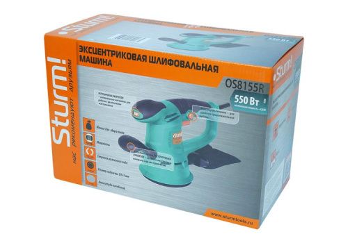 Эксцентриковая шлифовальная машина  Sturm OS8155R-Tehinstrument